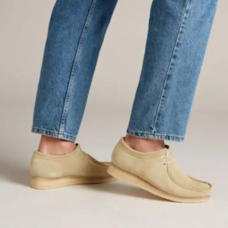 Giày Clarks Wallabee 'Maple Suede' 261-55515 - Ảnh 3