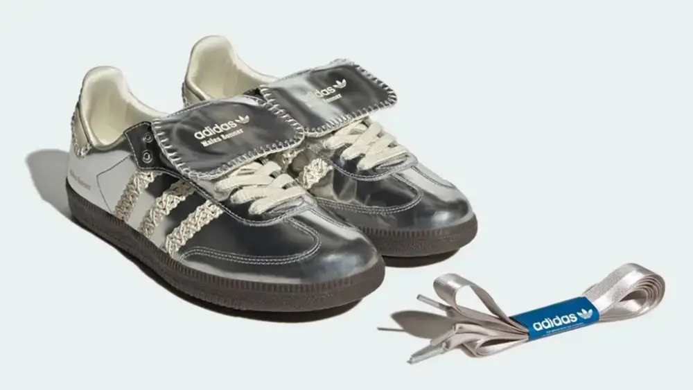 Alternative view of Giày Adidas Samba 'Wales Bonner Silver' IG8181