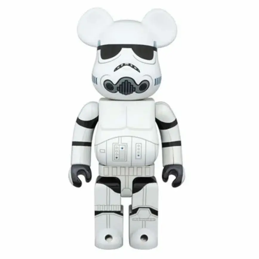 Mô Hình Bearbrick Storm Trooper Chrome Ver. 400%