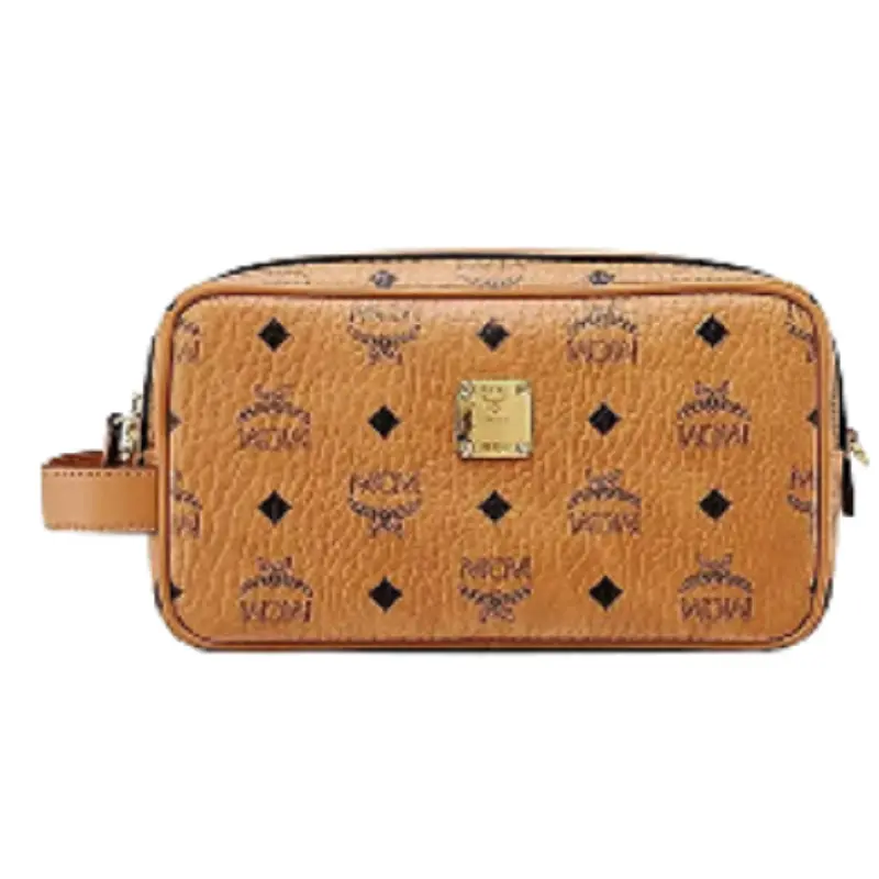 Túi MCM Wash Bag in Visetos 'Original' MXZAAVI01CO001