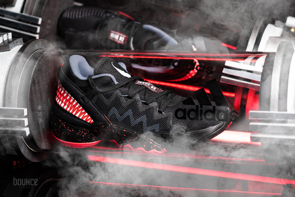 Giày Adidas Marvel x D.O.N. Issue #2 J 'Venom' FW8749 - Ảnh 2