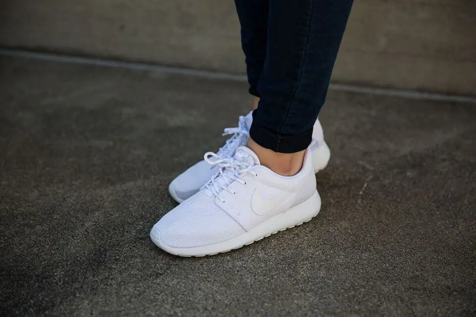 Giày Nike Roshe Run “All White” 511881-112 - Ảnh 7