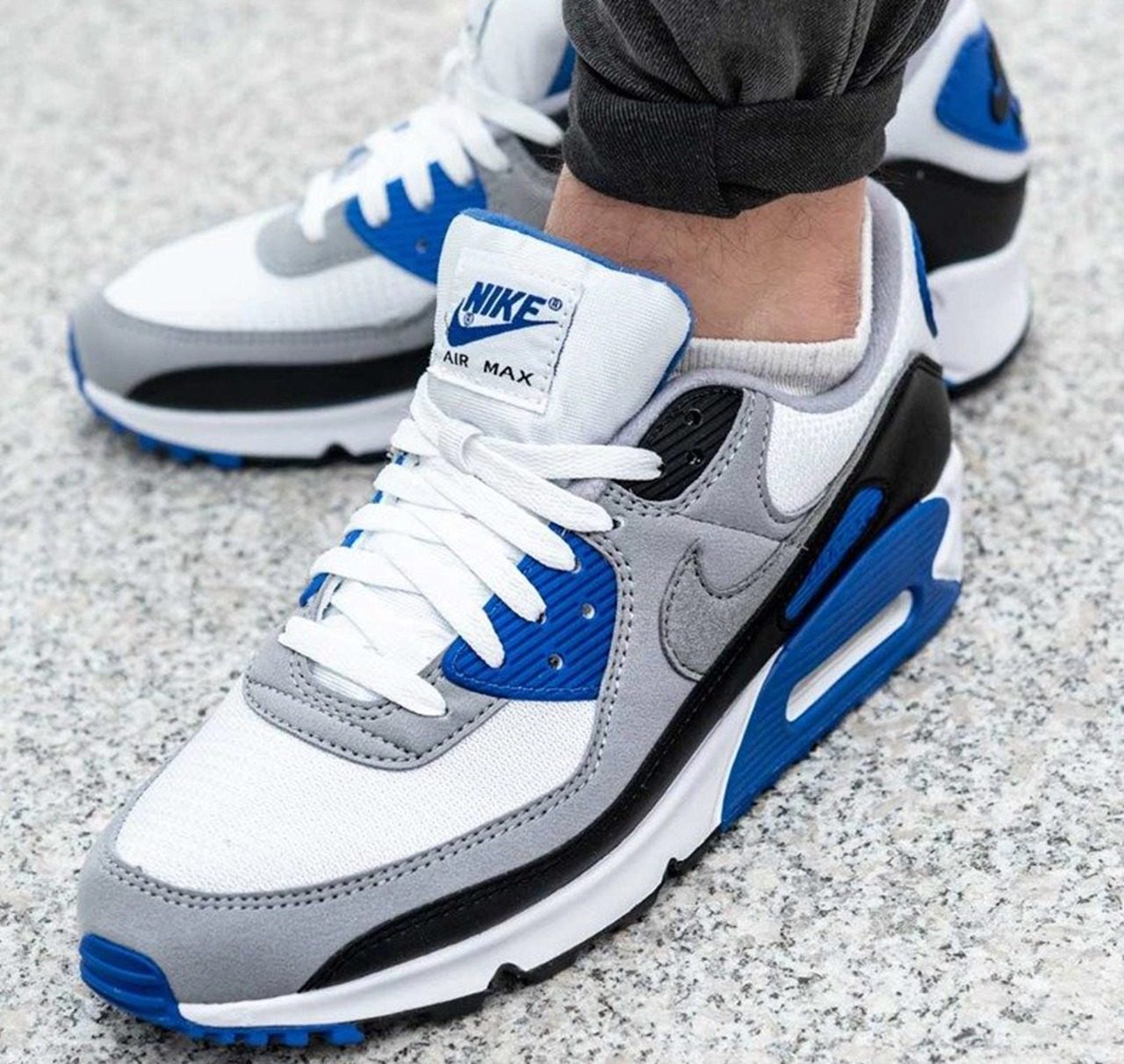 Giày Nike Air Max 90 Recraft Royal CD0881-102 - Ảnh 2