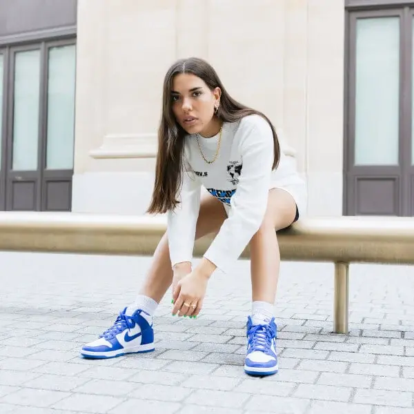 Giày Nike Dunk High 'Kentucky' 2021 DD1399-102 - Ảnh 6