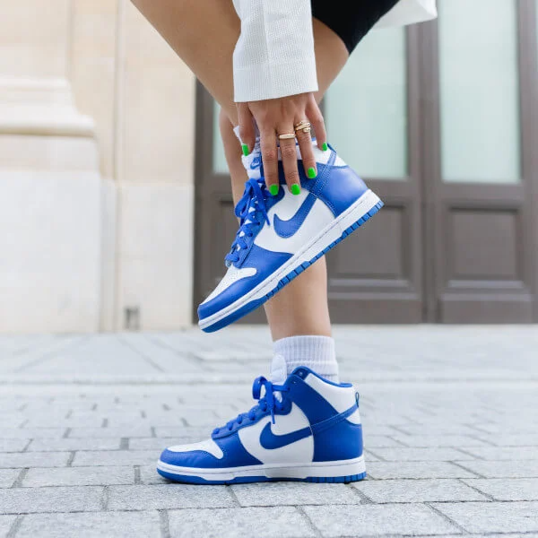 Giày Nike Dunk High 'Kentucky' 2021 DD1399-102 - Ảnh 7