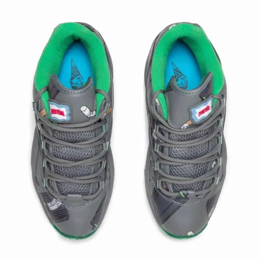 Giày Reebok BBC Ice Cream x Question Low Beepers & Butts 'Grey' FZ4342 - Ảnh 5
