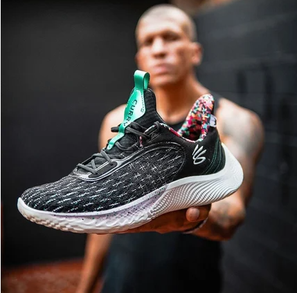 Giày Under Armour Curry Flow 9 'Sesame Street' GS 3024249-002 - Ảnh 2