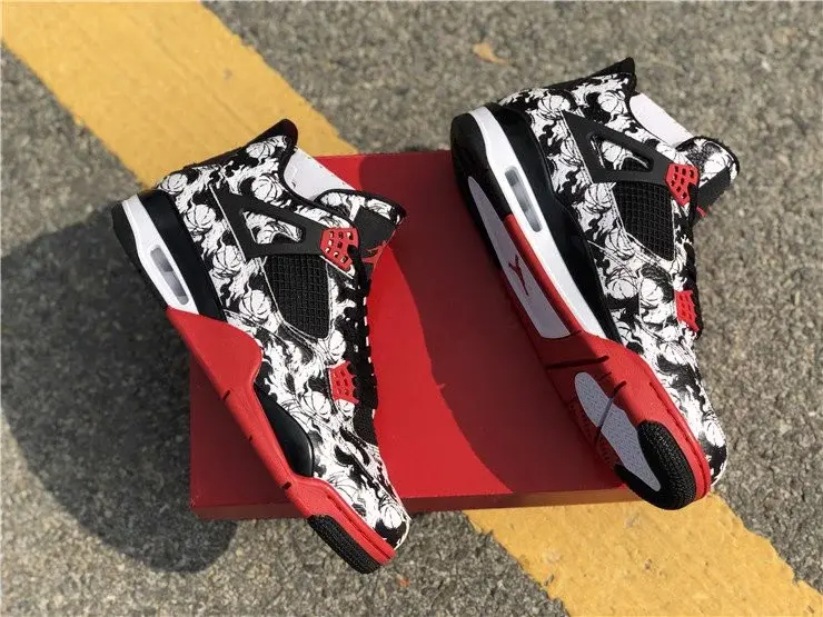 Giày Nike Air Jordan 4 Retro 'Tattoo' BQ0897-006 - Ảnh 6