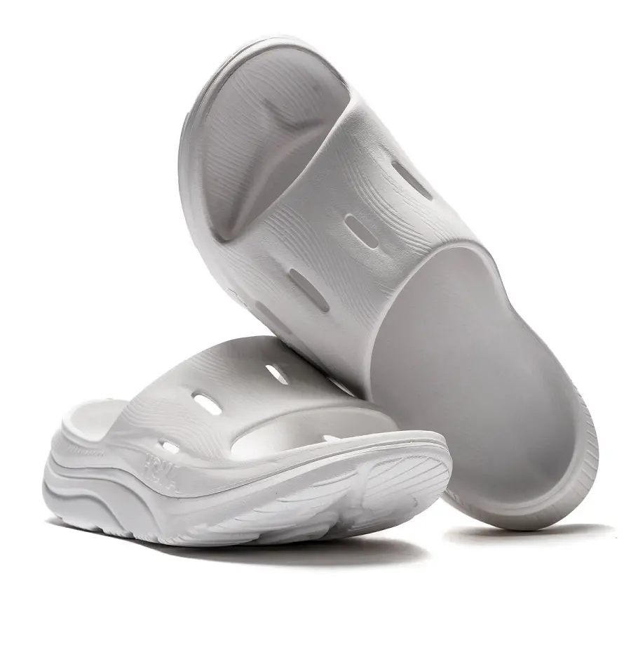Alternative view of Dép Hoka One One Men Ora Recovery Slide 3 White 1135061-WWH