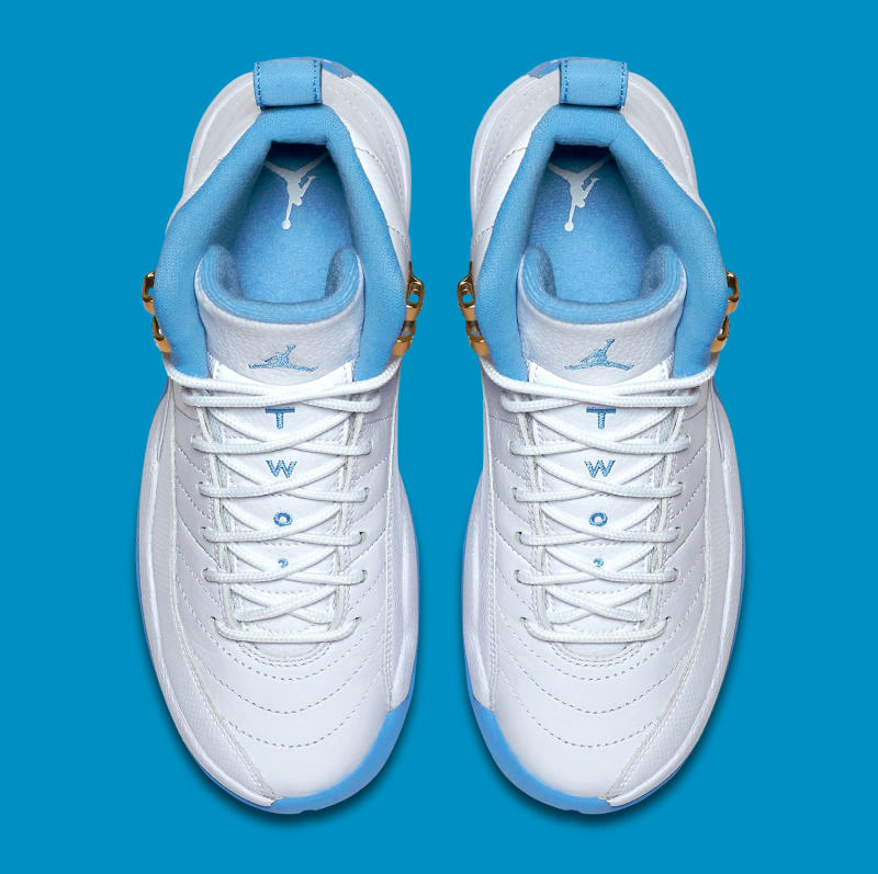 Giày Nike Air Jordan 12 Retro GG 'University Blue' 510815-127 - Ảnh 5