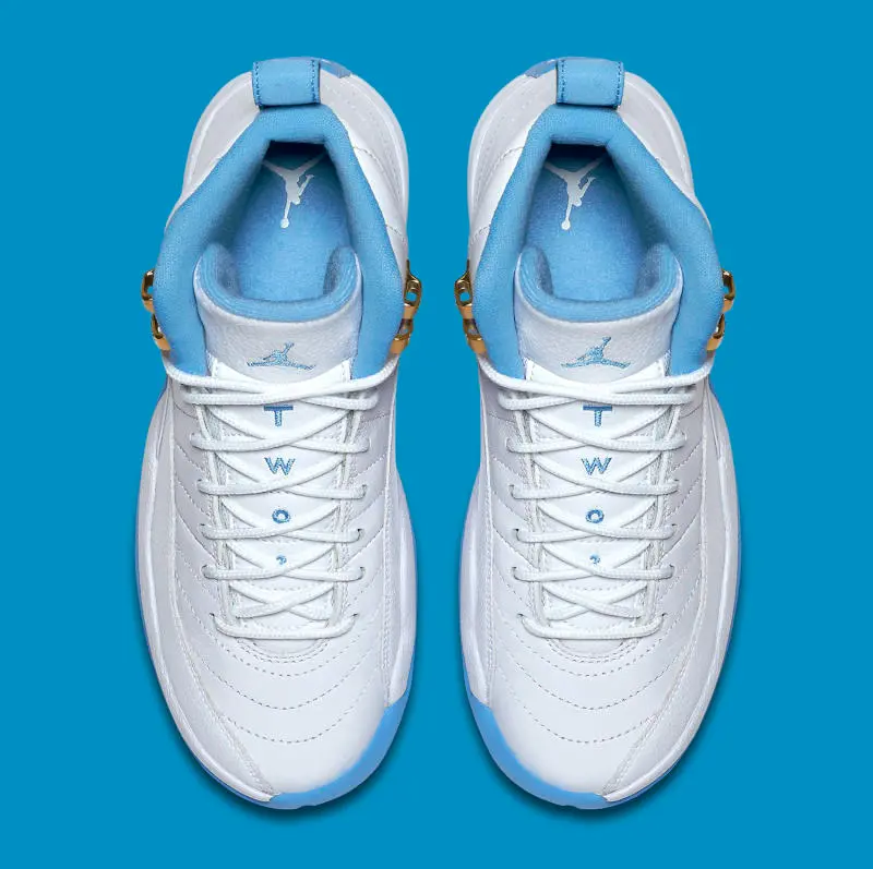 Giày Nike Air Jordan 12 Retro GG 'University Blue' 510815-127 - Ảnh 5