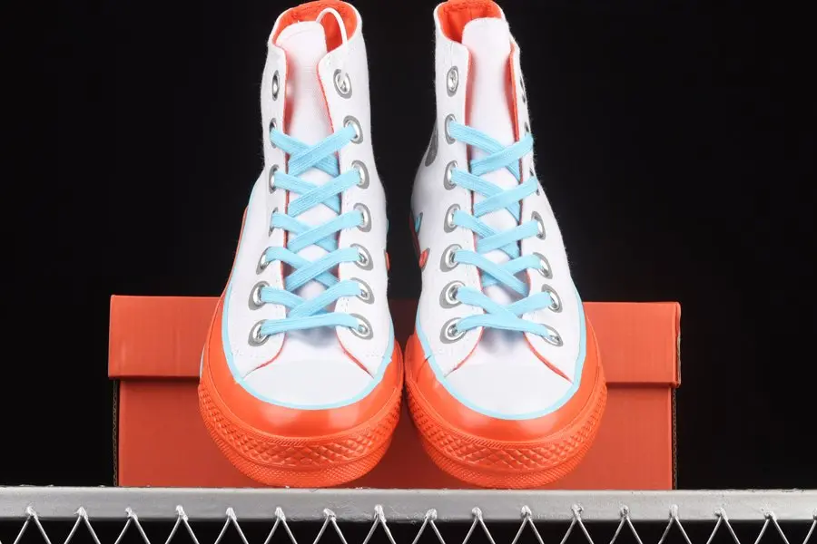 Giày Converse Chuck Taylor All Star 70 High 'Orange Blue' 171934C - Ảnh 5