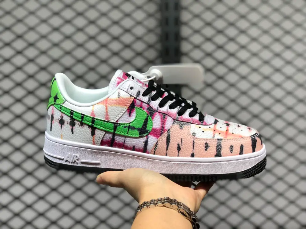 Giày Nike Air Force 1 'Black Tie Dye' CW1267-101 - Ảnh 3