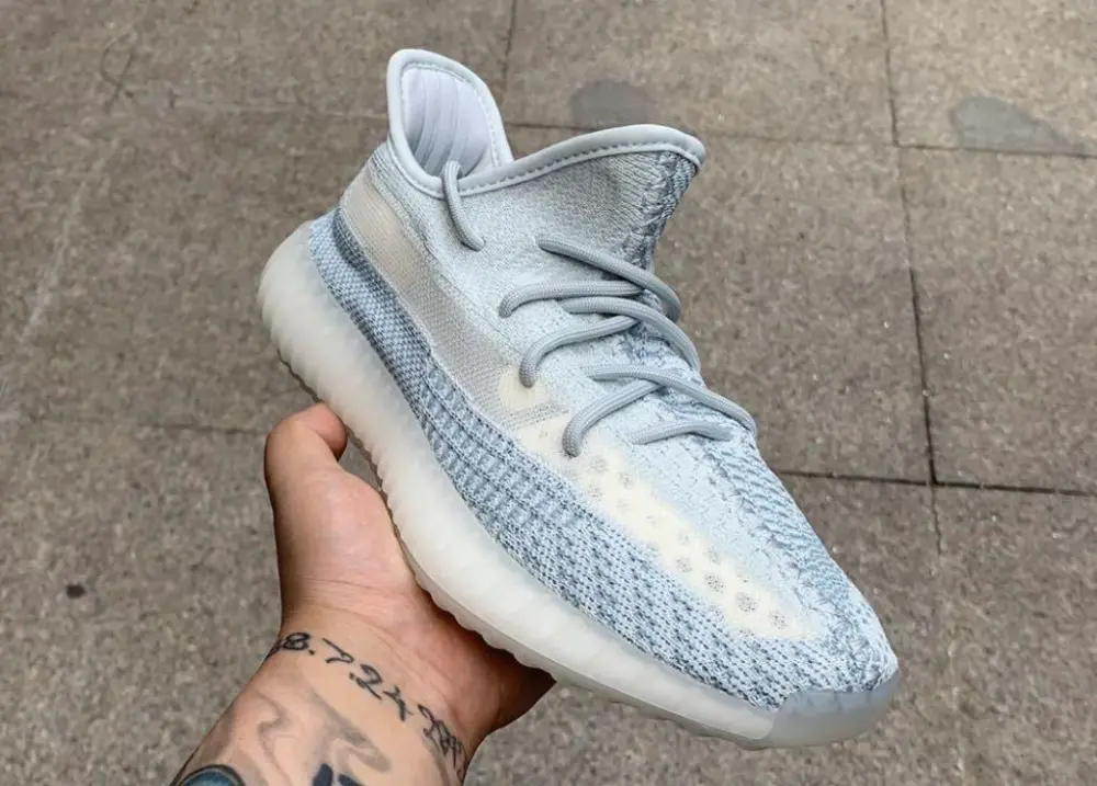 Giày Adidas Yeezy Boost 350 V2 'Cloud White Non-Reflective' FW3043 - Ảnh 3