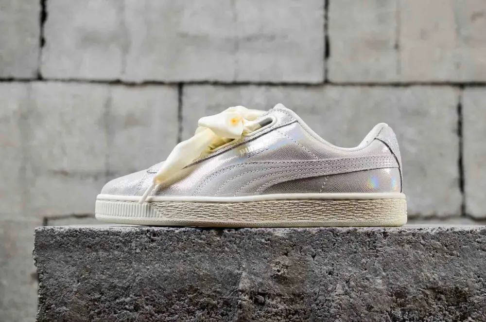 Giày Puma Basket Heart 'Night Sky Grey' 364108-02 - Ảnh 5