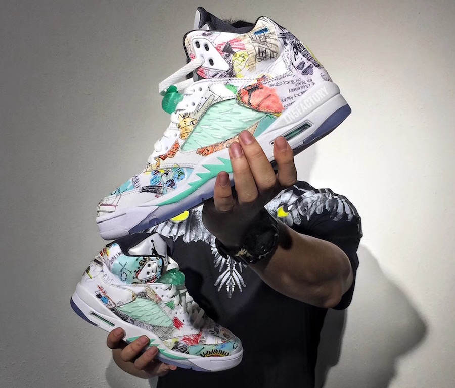 Giày Nike Air Jordan 5 Retro 'Wings' AV2405-900 - Ảnh 3