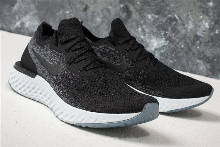 Giày Nike Epic React Flyknit 'Black' AQ0070-001 - Ảnh 3