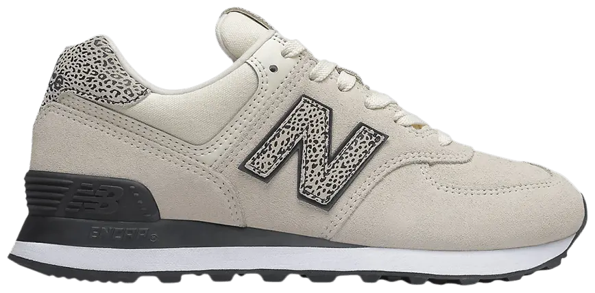 Giày New Balance Wmns 574 Cheetah Print Angora WL574AND