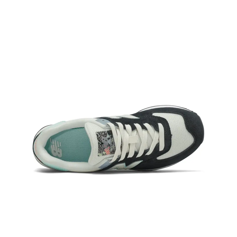 Giày New Balance 574 Classic 'Black White Mint' WL574CA2 - Ảnh 3