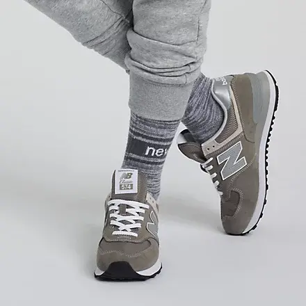 Giày New Balance Wmns 574 Core 'Grey' WL574EG - Ảnh 4