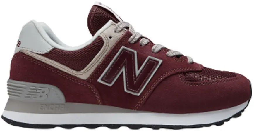 Giày New Balance 574 Classic 'Burgundy' WL574EVM