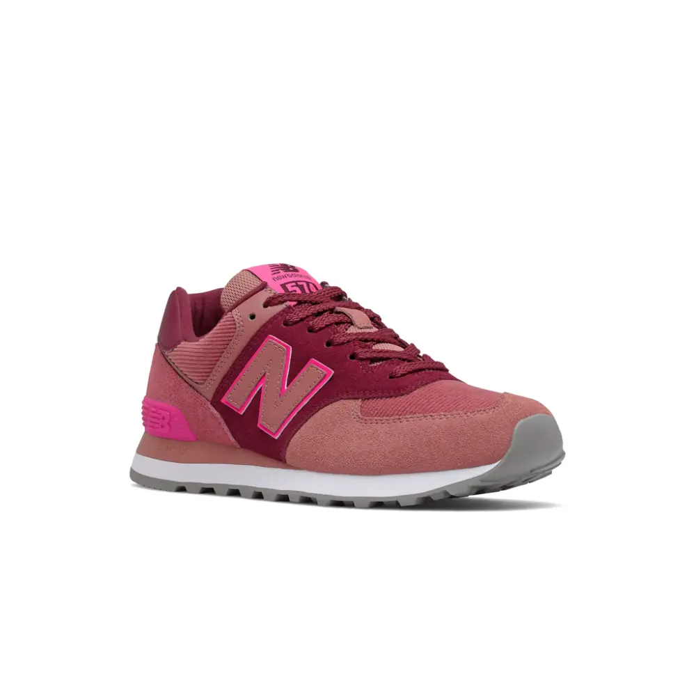 Alternative view of Giày New Balance 574 Classic 'Pink' WL574WH2