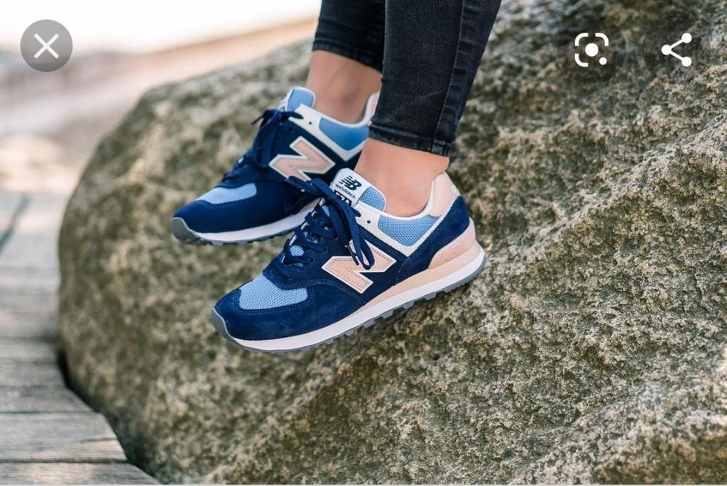 Giày New Balance 574 'Navy Pink' WL574WND - Ảnh 9