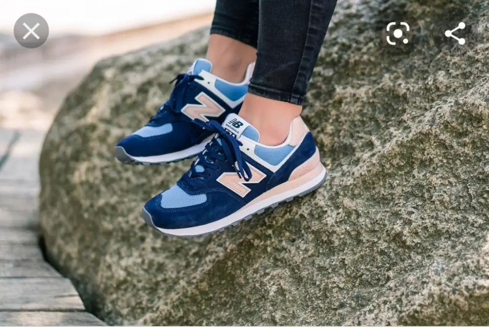 Giày New Balance 574 'Navy Pink' WL574WND - Ảnh 9