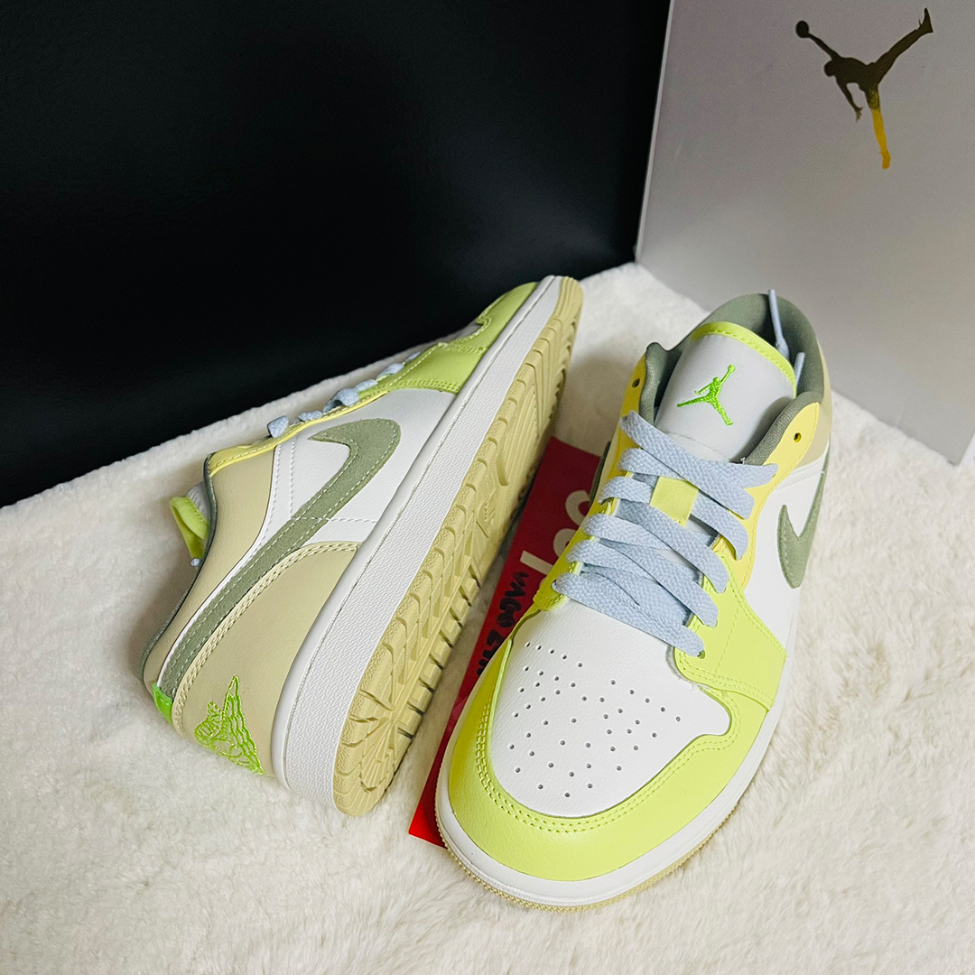 Giày Nike Air Jordan 1 Low ‘Pale Citron’ FD9906-131 - Ảnh 6