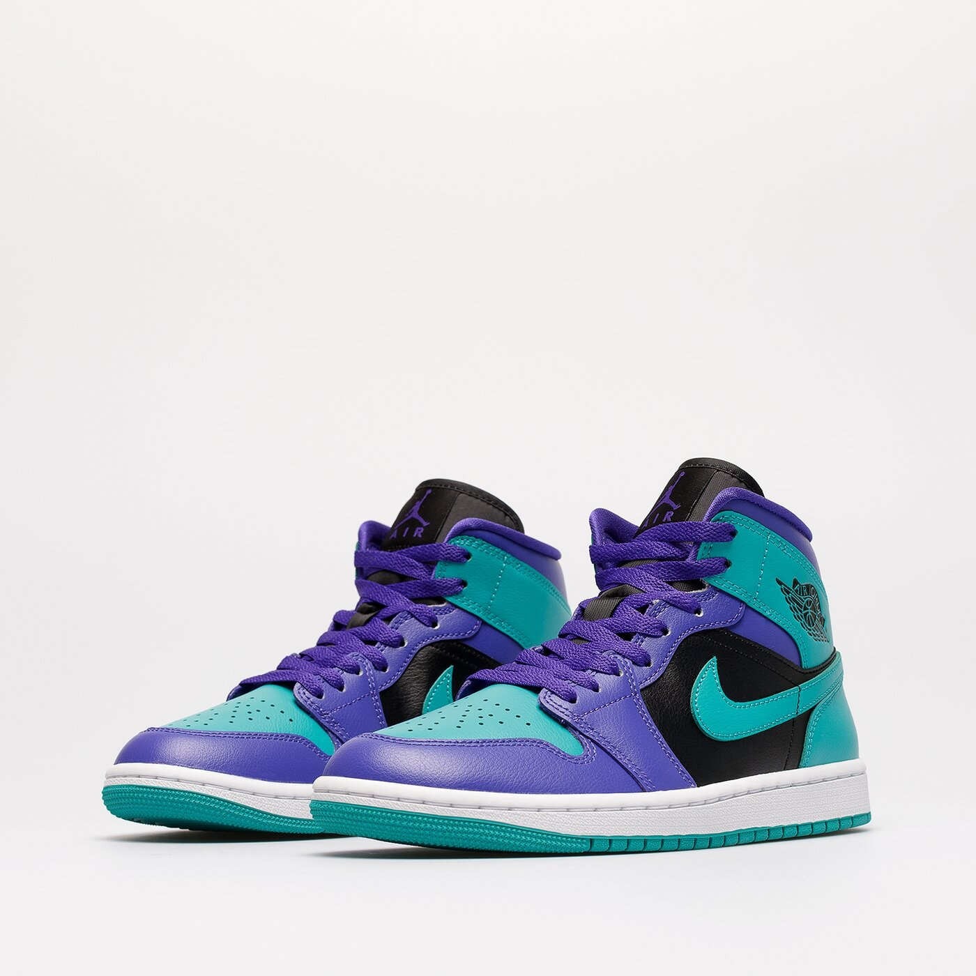 Giày Nike Air Jordan 1 Mid ‘Black Grape’ BQ6472-502 - Ảnh 3