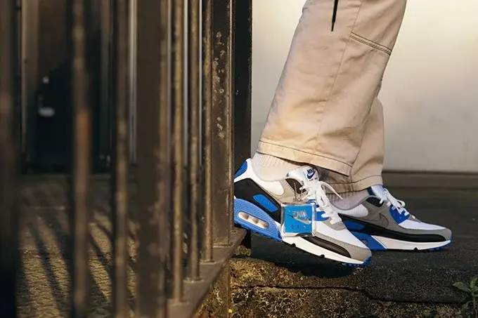 Giày Nike Wmns Air Max 90 'Royal' CD0490-100 - Ảnh 4