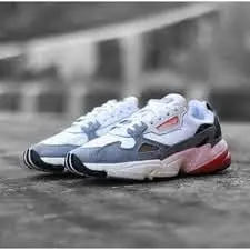 Giày Adidas Wmns Falcon 'White Grey' CG6214 - Ảnh 3
