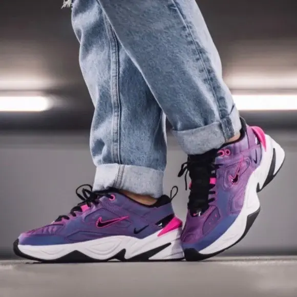 Giày Nike Wmns M2K Tekno 'Laser Fuchsia' AV4221-600 - Ảnh 4