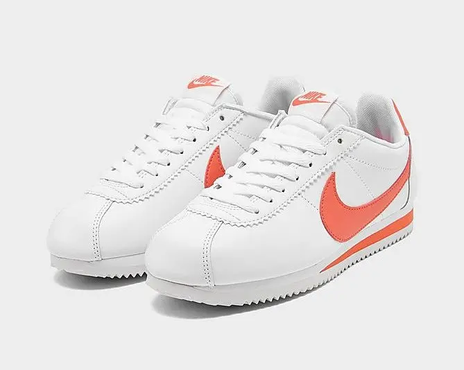 Alternative view of Giày Nike Classic Cortez Leather White Magic Ember 807471-115