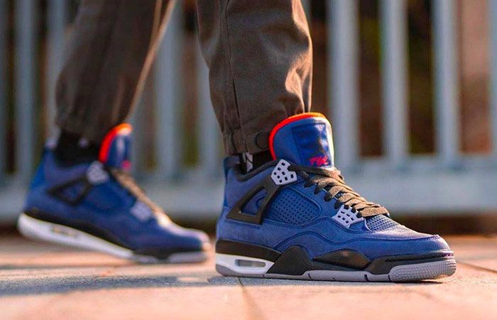 Giày Nike Air Jordan 4 Winter 'Loyal Blue' CQ9597-401 - Ảnh 5
