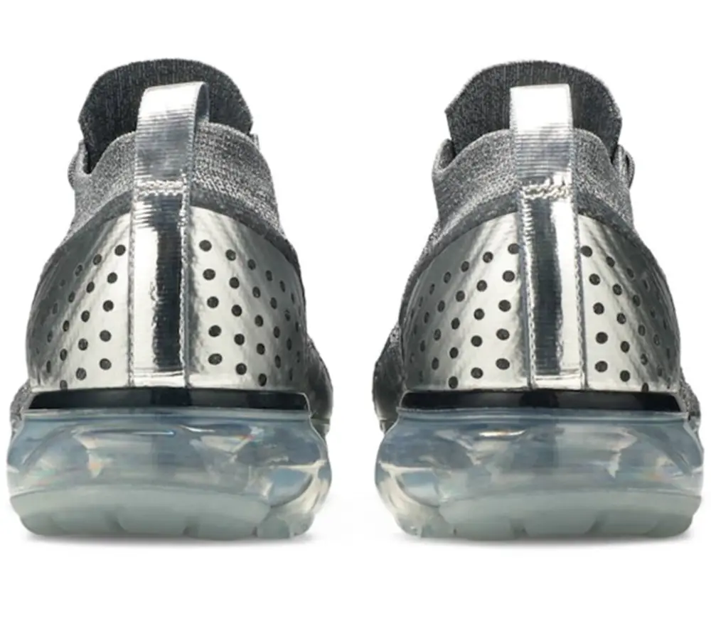 Giày Nike Wmns Air VaporMax Flyknit 2 'Chrome Grey' 942843-013 - Ảnh 3