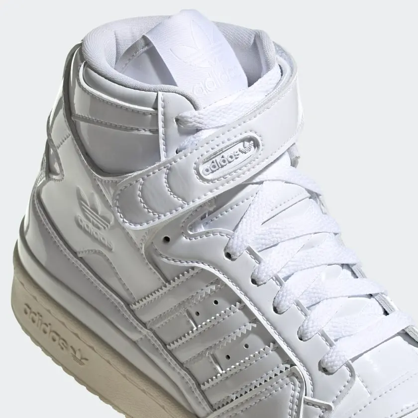 Alternative view of Giày Adidas Forum Mid 'Patent White' G58066