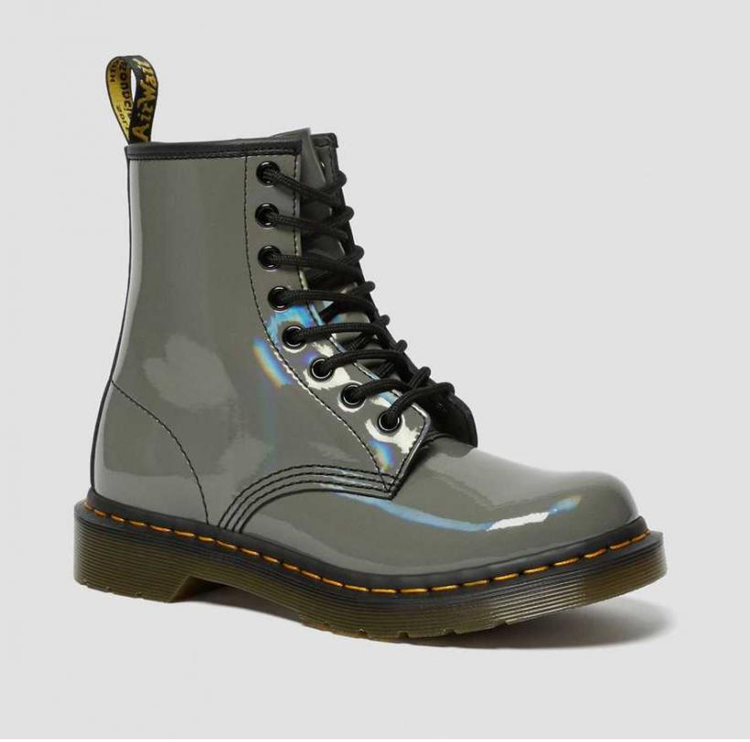 Giày Dr.Martens 1460 Lace Up 'Rainbow Patent' 26705029 - Ảnh 4