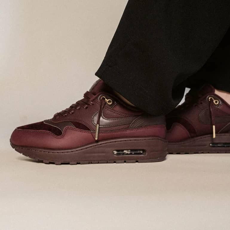 Giày Nike Air Max 1 'Burgundy Crush' DV3888-600 - Ảnh 5