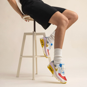 Alternative view of Giày Nike Air Max 90 'Patchwork' DM8075-100