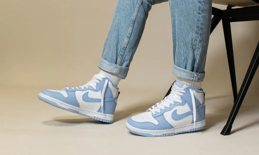 Giày Nike Wmns Dunk High 'Aluminum' DD1869-107 - Ảnh 8