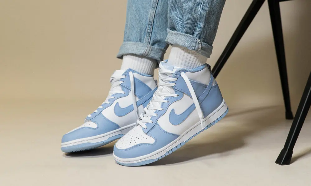 Giày Nike Wmns Dunk High 'Aluminum' DD1869-107 - Ảnh 9