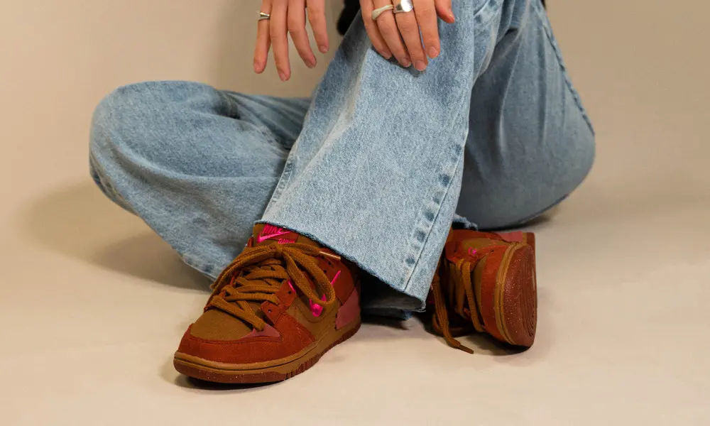 Giày Nike Wmns Dunk Low Disrupt 2 'Desert Bronze' DH4402-200 - Ảnh 4
