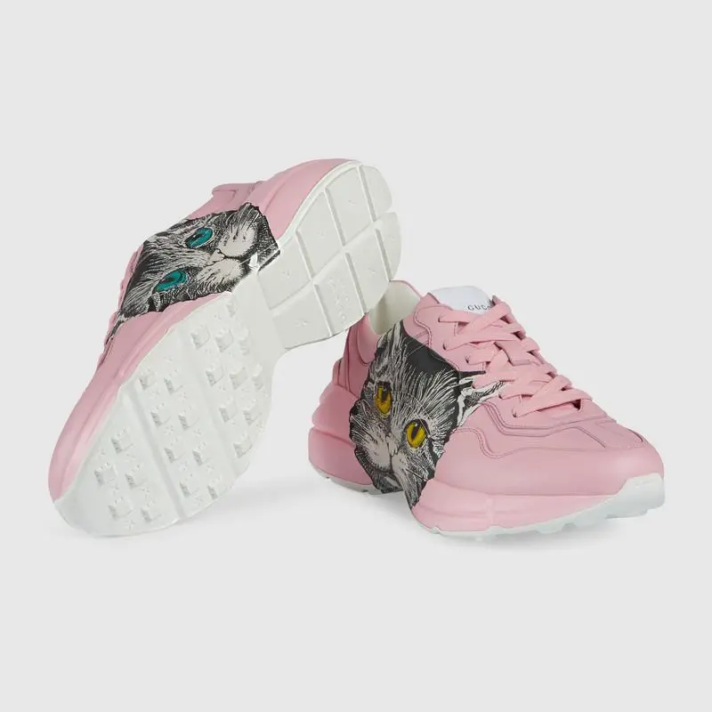 Giày Gucci Wmns Rhyton 'Mystic Cat - Light Pink' 583337-DRW00-5823 - Ảnh 3