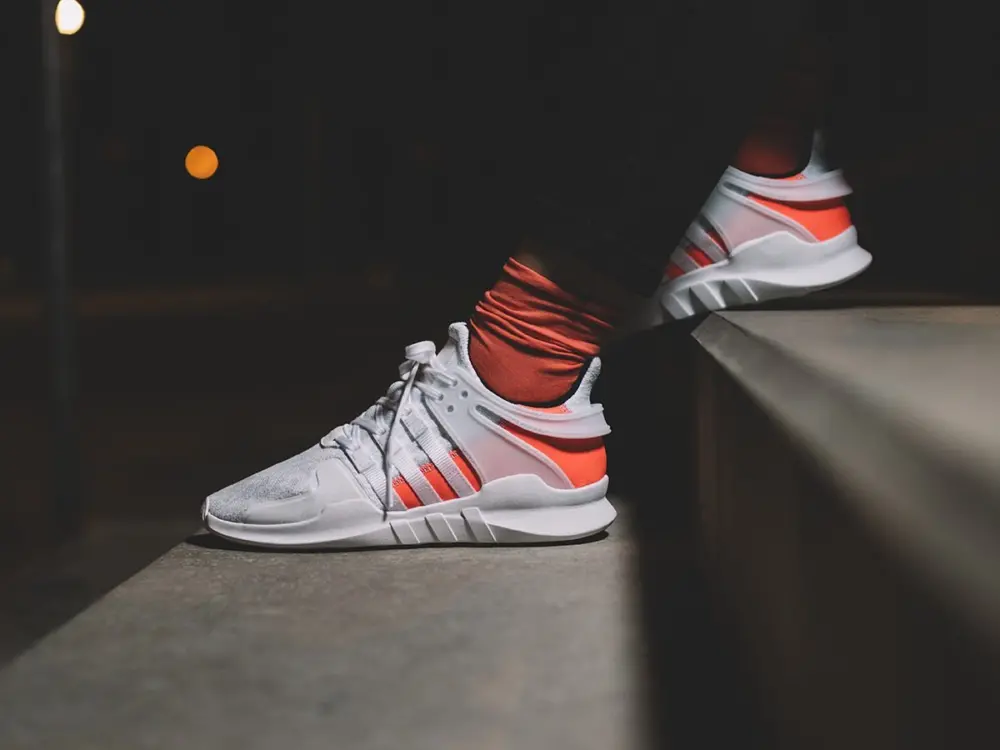 Alternative view of Giày Adidas EQT Support ADV 'White Turbo Pink' BB0544