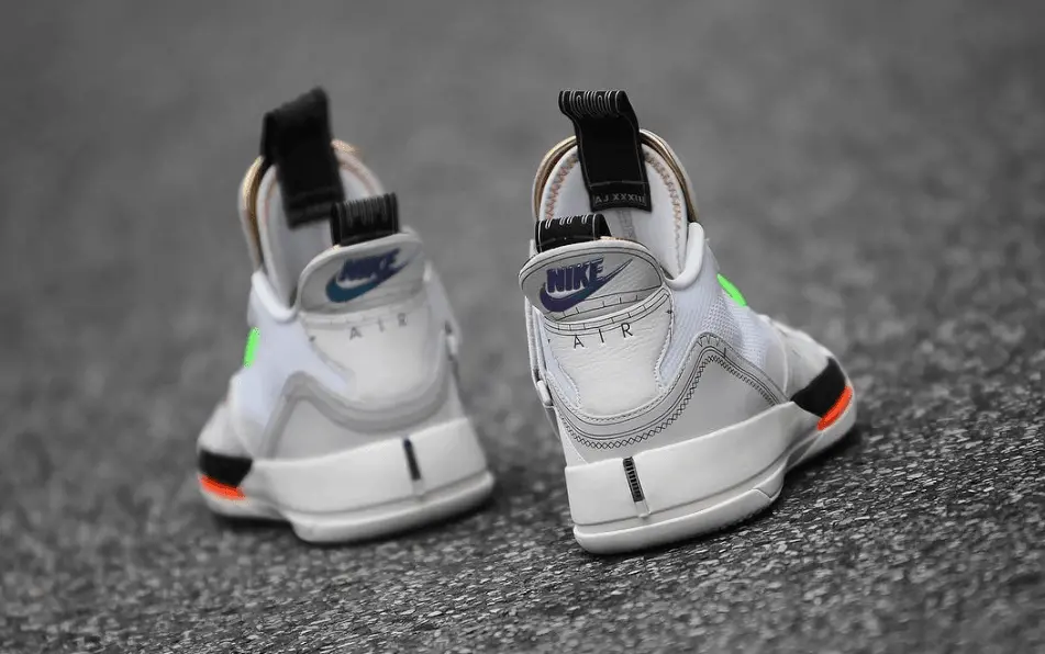 Giày Nike Jordan XXXIII Vast Grey AQ9244-004 - Ảnh 3