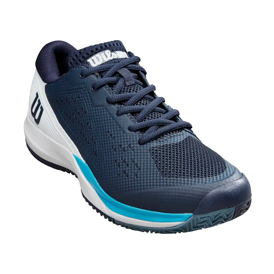 Giày Wilson Rush Pro Ace 'White Blue' WRS330770 - Ảnh 4