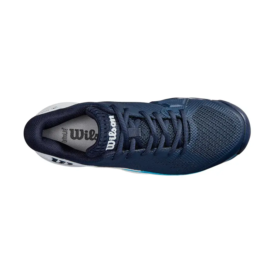 Giày Wilson Rush Pro Ace 'White Blue' WRS330770 - Ảnh 3
