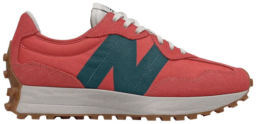 Alternative view of Giày New Balance Wmns 327 'Red Teal' WS327HL1