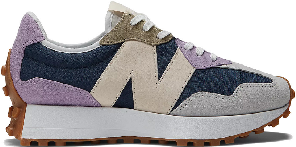 Giày New Balance Wmns 327 'Natural Indigo Raw Amethyst' WS327PAA